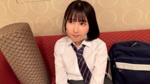 ショートヘアー美少女！中出しされて落ち込む姿がエロい