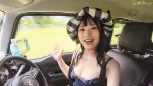 美少女リンと大自然で！開放感とスリルに中出しOK！